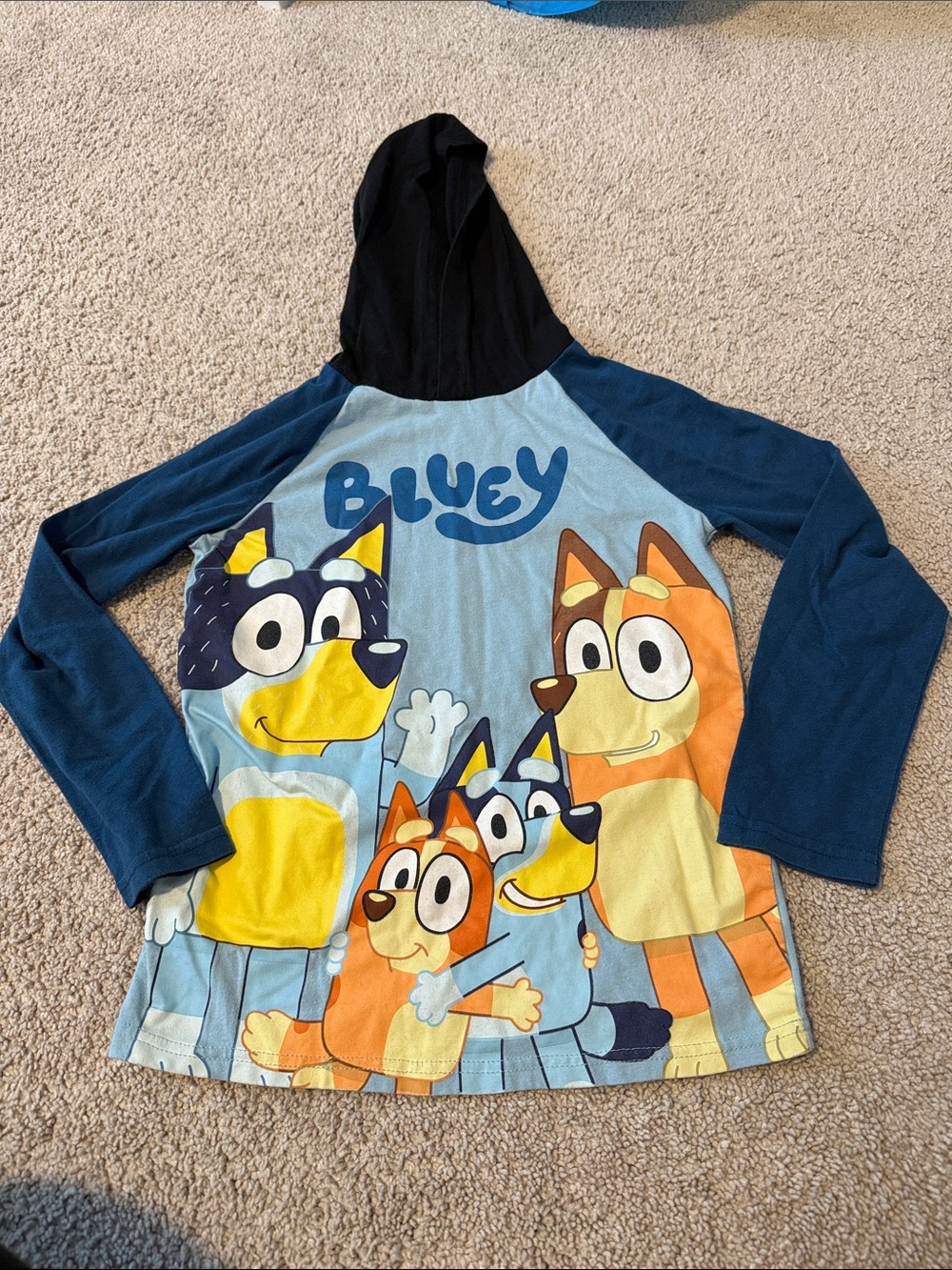 Boys Bluey long sleeve tshirt
